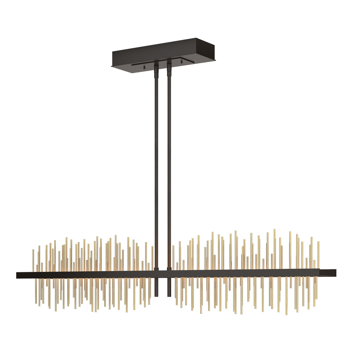 Hubbardton Forge 2020 Oil Rubbed Bronze Modern Brass Multi Gossamer Large LED Pendant