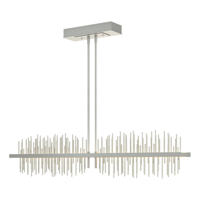 Hubbardton Forge 2020 Vintage Platinum Sterling Multi Gossamer Large LED Pendant