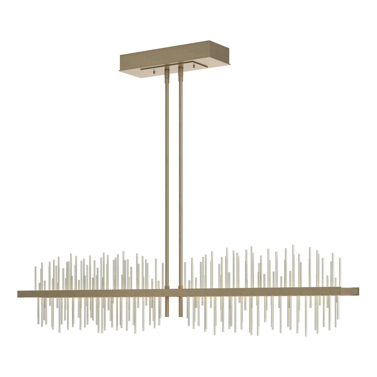Hubbardton Forge 2020 Soft Gold Sterling Multi Gossamer Large LED Pendant