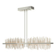 Hubbardton Forge 2020 Sterling Soft Gold Multi Gossamer Large LED Pendant