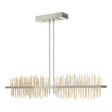 Hubbardton Forge 2020 Sterling Modern Brass Multi Gossamer Large LED Pendant