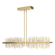 Hubbardton Forge 2020 Modern Brass Modern Brass Multi Gossamer Large LED Pendant