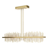 Hubbardton Forge 2020 Modern Brass Modern Brass Multi Gossamer Large LED Pendant