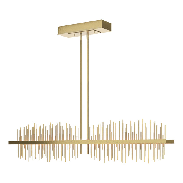 Hubbardton Forge 2020 Modern Brass Modern Brass Multi Gossamer Large LED Pendant