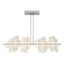 Hubbardton Forge 2024 Sterling Alabaster Multi Volterra Linear LED Pendant