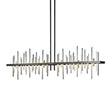 Hubbardton Forge 2015 Dark Smoke Sterling Multi Cityscape Large LED Pendant