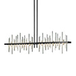 Hubbardton Forge 2015 Black Sterling Multi Cityscape Large LED Pendant
