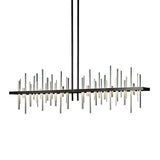 Hubbardton Forge 2015 Black Sterling Multi Cityscape Large LED Pendant