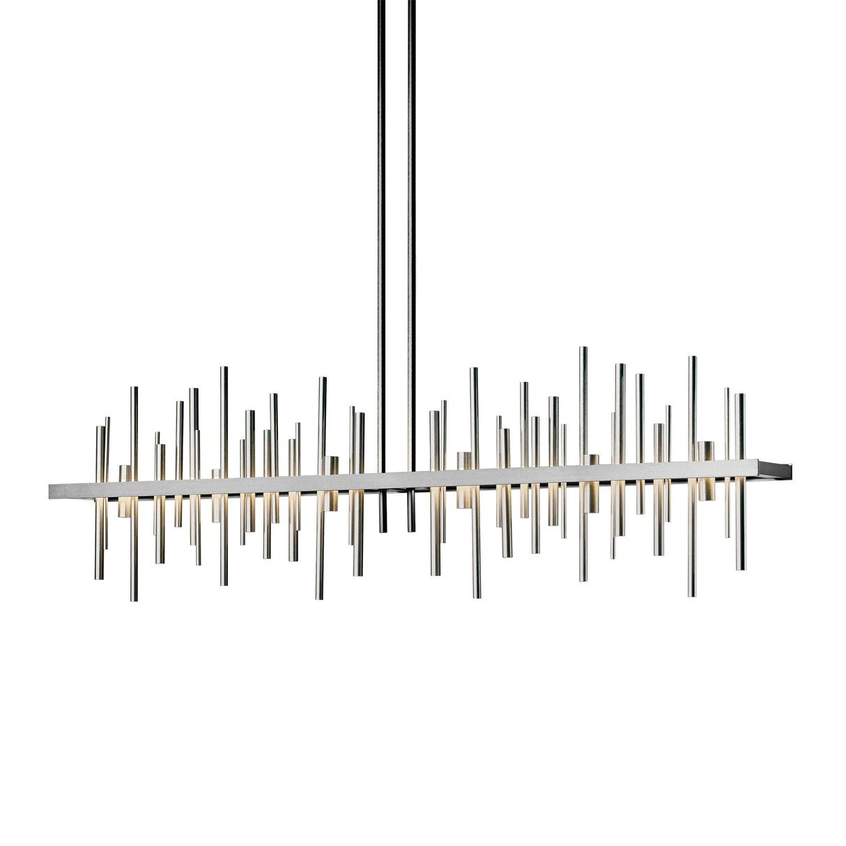 Hubbardton Forge 2015 Vintage Platinum Vintage Platinum Multi Cityscape Large LED Pendant