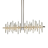 Hubbardton Forge 2015 Soft Gold Soft Gold Multi Cityscape Large LED Pendant
