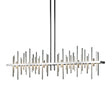 Hubbardton Forge 2015 Sterling Vintage Platinum Multi Cityscape Large LED Pendant