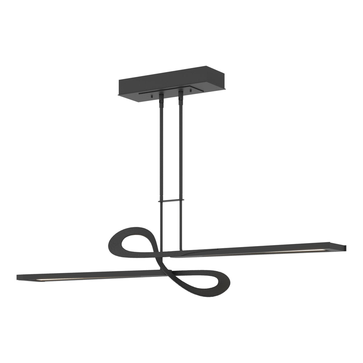 Hubbardton Forge 2016 Black Multi Switchback LED Pendant