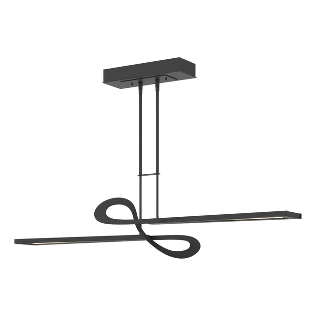Hubbardton Forge 2016 Black Multi Switchback LED Pendant
