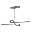Hubbardton Forge 2016 Dark Smoke Multi Switchback LED Pendant