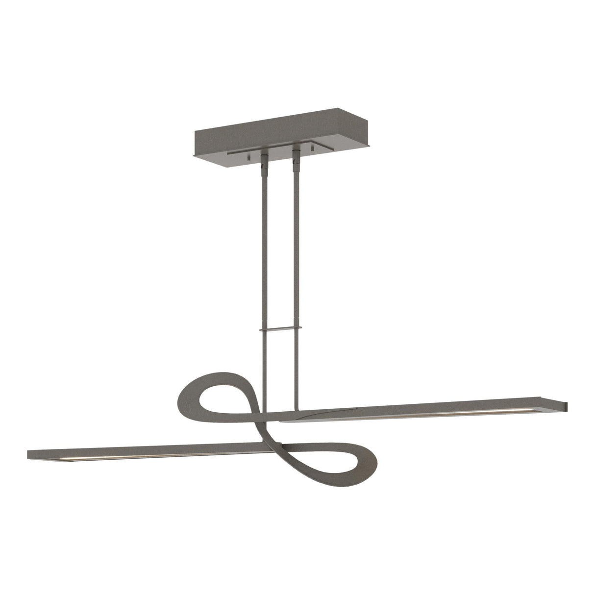 Hubbardton Forge 2016 Dark Smoke Multi Switchback LED Pendant