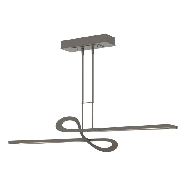 Hubbardton Forge 2016 Dark Smoke Multi Switchback LED Pendant