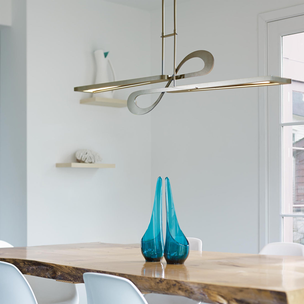 Hubbardton Forge 2016 Dark Smoke Multi Switchback LED Pendant