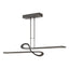 Hubbardton Forge 2016 Oil Rubbed Bronze Multi Switchback LED Pendant