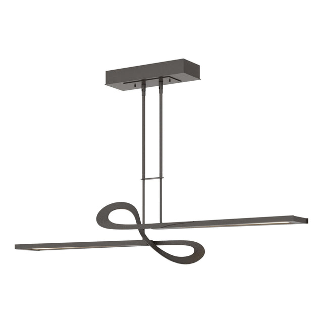 Hubbardton Forge 2016 Oil Rubbed Bronze Multi Switchback LED Pendant