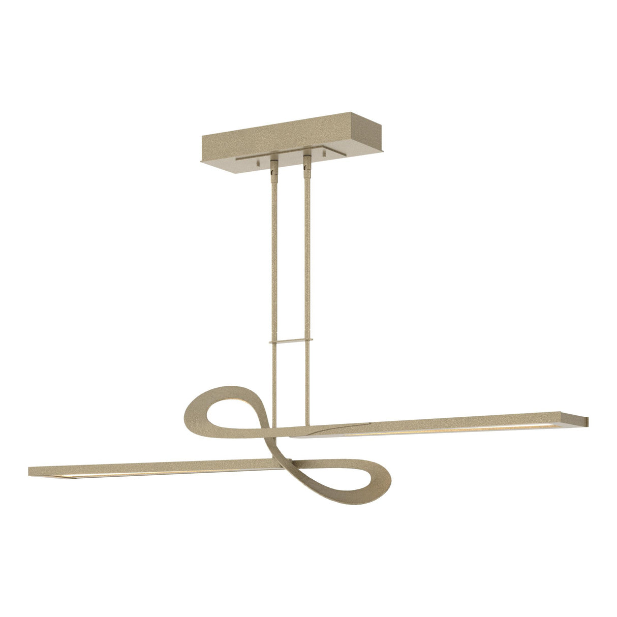 Hubbardton Forge 2016 Soft Gold Multi Switchback LED Pendant