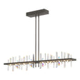 Hubbardton Forge 2017 Dark Smoke CR Multi Solitude Large LED Pendant