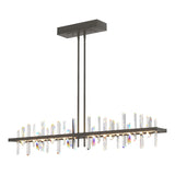 Hubbardton Forge 2017 Dark Smoke CR Multi Solitude Large LED Pendant