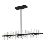 Hubbardton Forge 2017 Black CR Multi Solitude Large LED Pendant