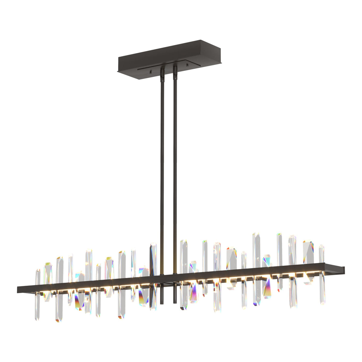 Hubbardton Forge 2017 Oil Rubbed Bronze CR Multi Solitude Large LED Pendant