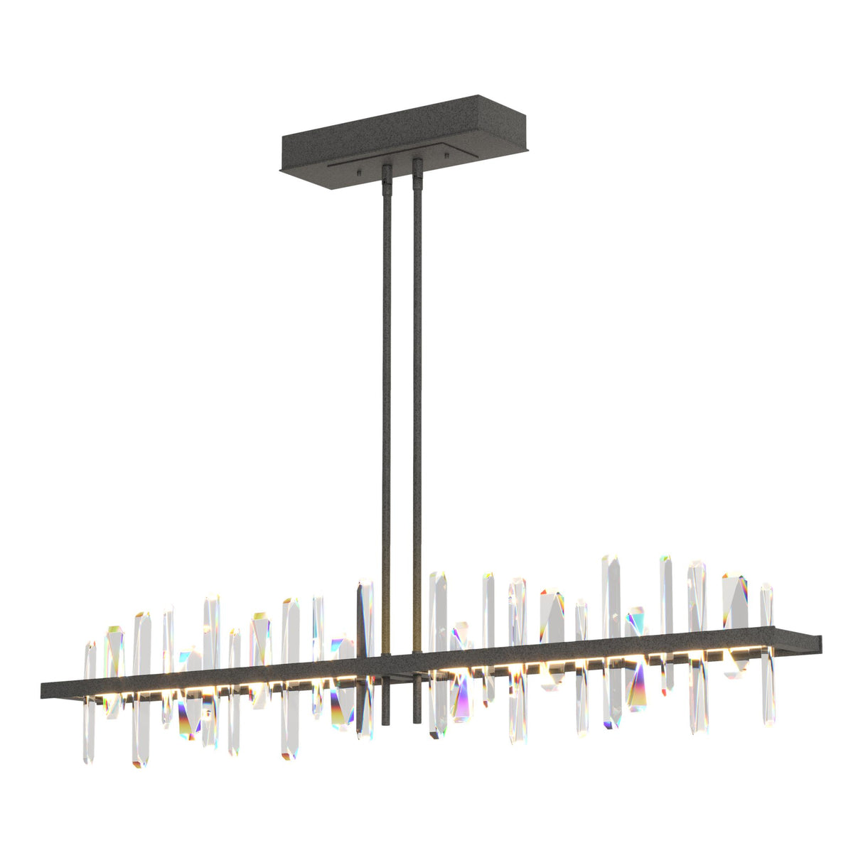 Hubbardton Forge 2017 Natural Iron CR Multi Solitude Large LED Pendant