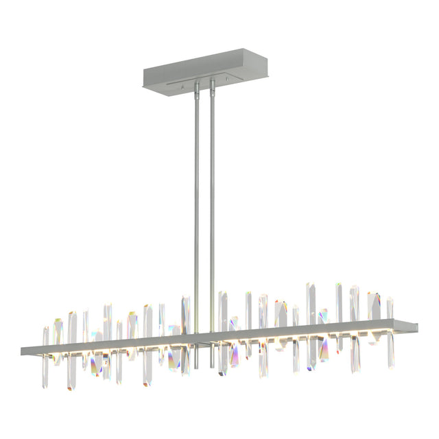 Hubbardton Forge 2017 Vintage Platinum CR Multi Solitude Large LED Pendant