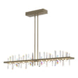 Hubbardton Forge 2017 Soft Gold CR Multi Solitude Large LED Pendant
