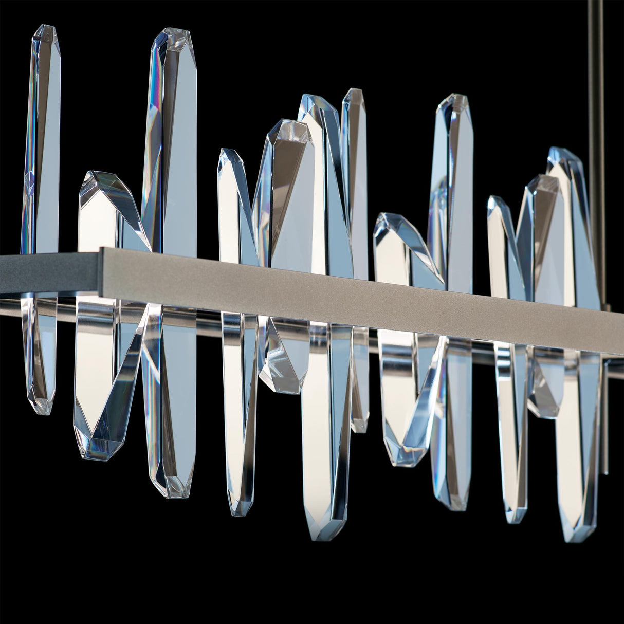 Hubbardton Forge 2017 Soft Gold CR Multi Solitude Large LED Pendant