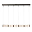 Hubbardton Forge 2025 Oil Rubbed Bronze Standard Cairn Linear LED Pendant
