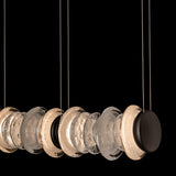 Hubbardton Forge 2025 Oil Rubbed Bronze Standard Cairn Linear LED Pendant