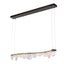 Hubbardton Forge 2025 Oil Rubbed Bronze Clear Glass (ZM) Standard Riverbed LED Pendant