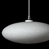 Hubbardton Forge 2025 Sterling Shell Glass (GS) Standard Clouds Low Voltage Mini Pendant