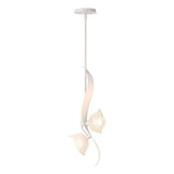 Hubbardton Forge 2024 White Frosted Glass (FD) Multi Mika 2-Light Pendant