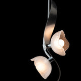 Hubbardton Forge 2024 Sterling Frosted Glass (FD) Multi Mika 2-Light Pendant