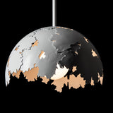 Hubbardton Forge 2024 White Multi Pangea 1-Light Pendant