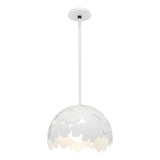 Hubbardton Forge 2024 White Multi Pangea 1-Light Pendant