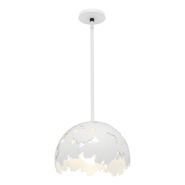 Hubbardton Forge 2024 White Multi Pangea 1-Light Pendant