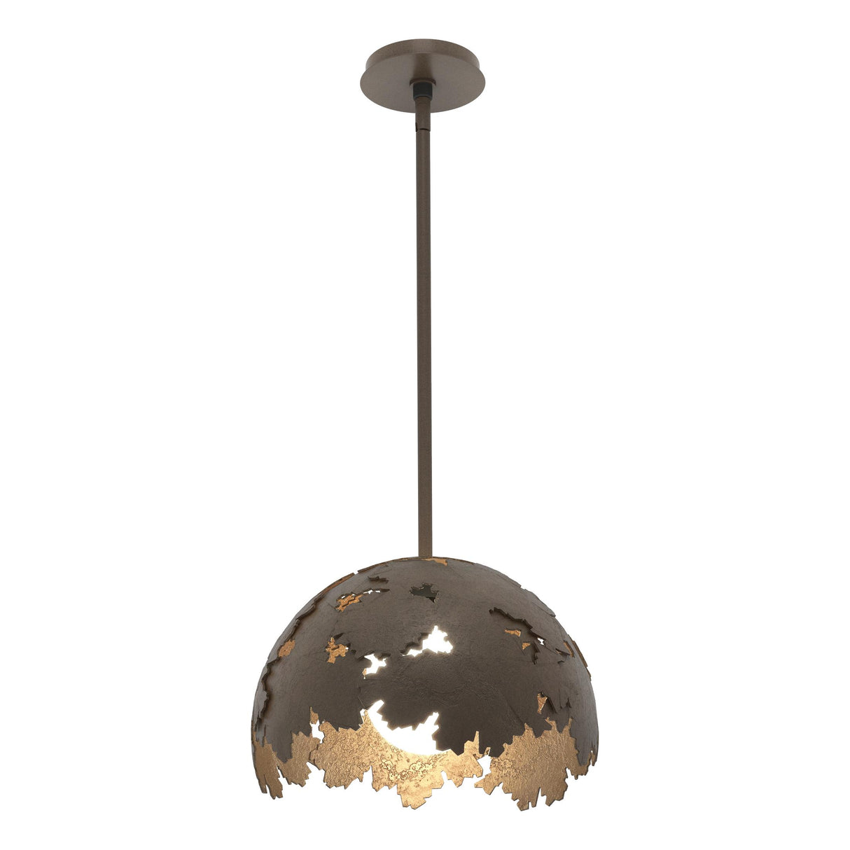 Hubbardton Forge 2024 Bronze Multi Pangea 1-Light Pendant