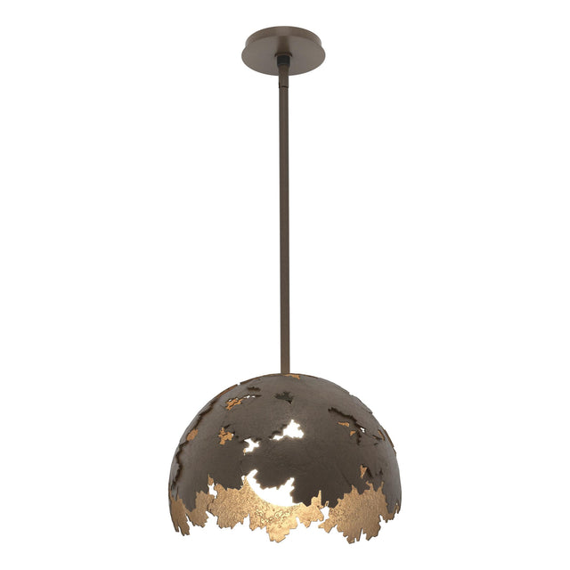 Hubbardton Forge 2024 Bronze Multi Pangea 1-Light Pendant