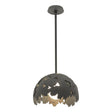 Hubbardton Forge 2024 Natural Iron Multi Pangea 1-Light Pendant