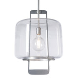 Hubbardton Forge 2025 Sterling Clear Glass (ZM) Multi Dane Lantern