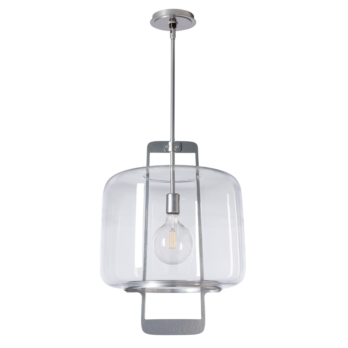 Hubbardton Forge 2025 Sterling Clear Glass (ZM) Multi Dane Lantern