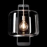 Hubbardton Forge 2025 Sterling Clear Glass (ZM) Multi Dane Lantern
