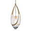 Hubbardton Forge 2025 Modern Brass Clear Glass (ZM) Multi Vaso Pendant