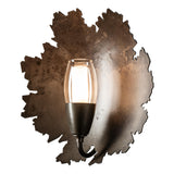 Hubbardton Forge 2024 Dark Smoke Clear Glass with Frosted Diffuser (YE) Pangea 1-Light Sconce
