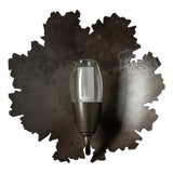Hubbardton Forge 2024 Dark Smoke Clear Glass with Frosted Diffuser (YE) Pangea 1-Light Sconce